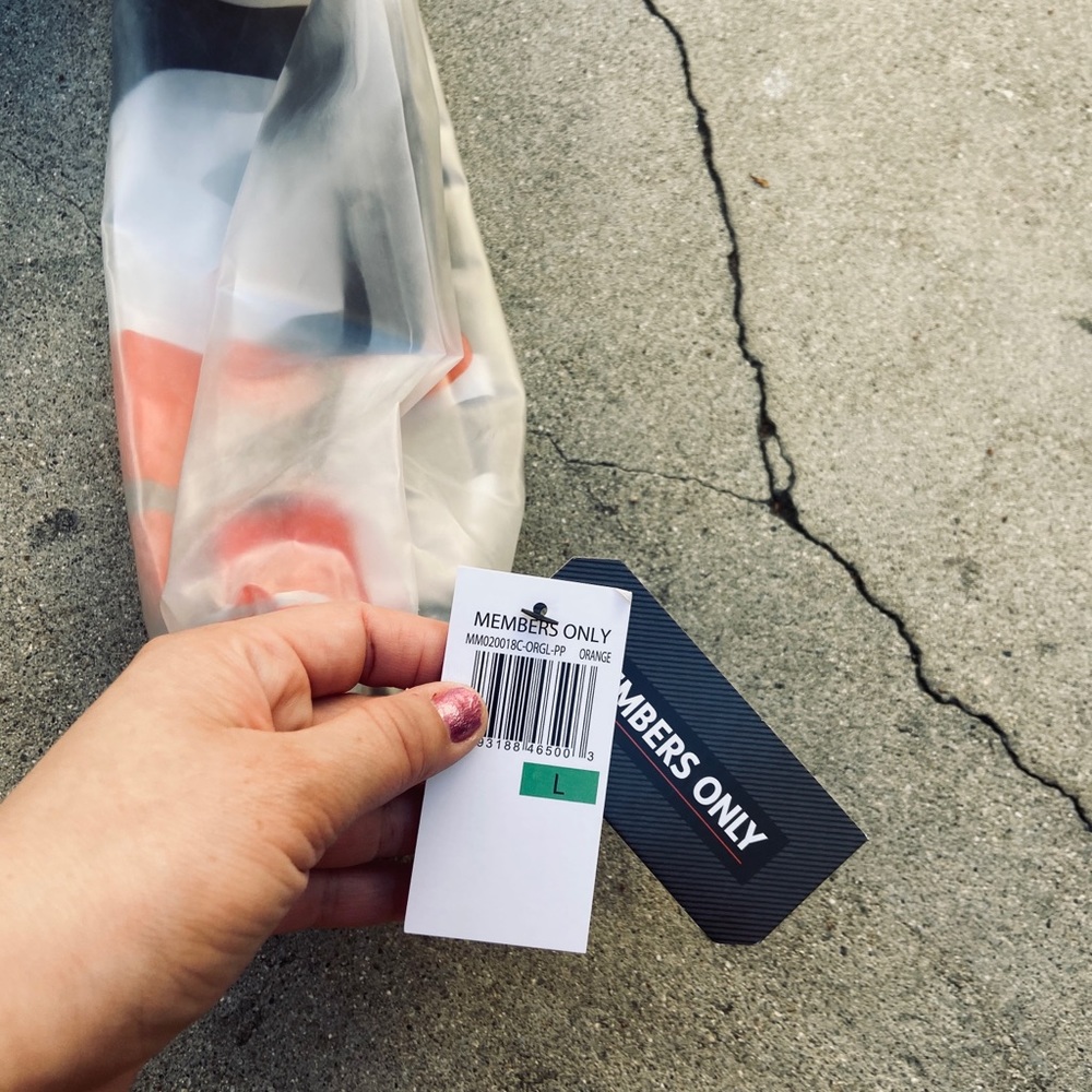 Members Only Translucent Jacket ❤️ - Picture 2 of 4